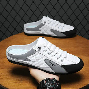 White Men's Slip-On Shoe