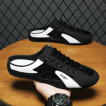 Black Men's Slip-On Shoe