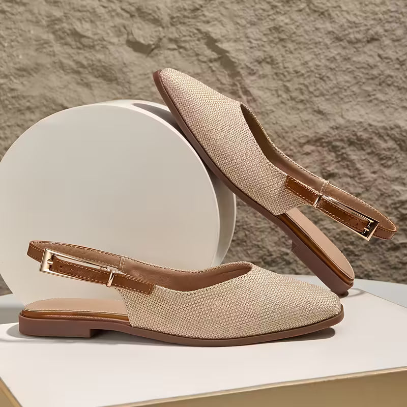 WOMEN CASUAL SLING BACK SANDAL (KHAAKI)