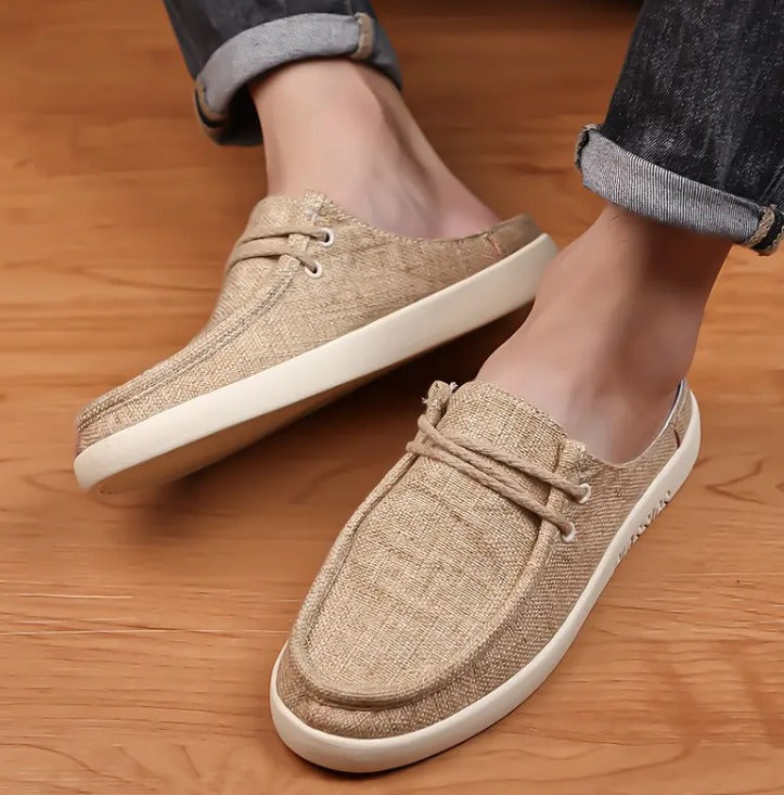 Mens Slip On Clog Shoes-9