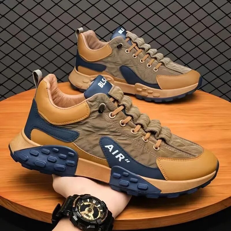 Men's Korean Style High Top Fashion Casual Shoes (Assorted Colour) Boots