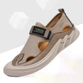 Men's Buckled Knitted Orthopaedic Sandals (Vage)-Size = 9