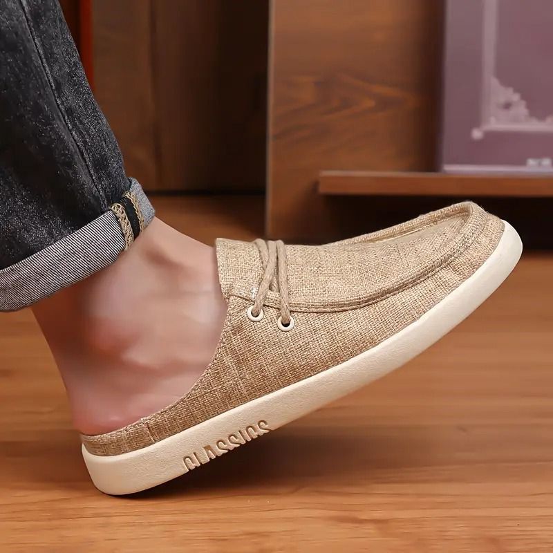 CASUAL KHAADI SLIP-ON LOAFER (BIEGE)